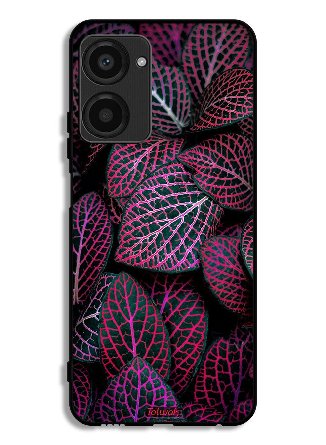 Tolwak Realme 10 Pro Protective Case Cover Salja Leaves - Image 1