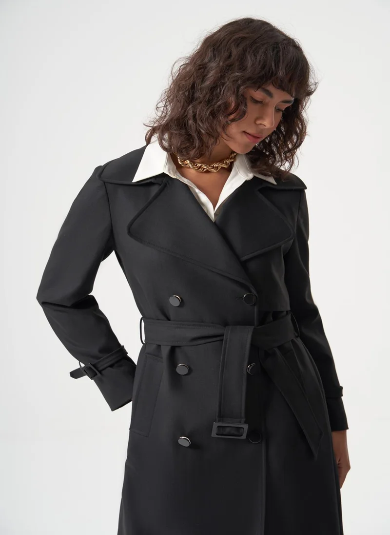 MIZALLE Baliksirti Trench Coat