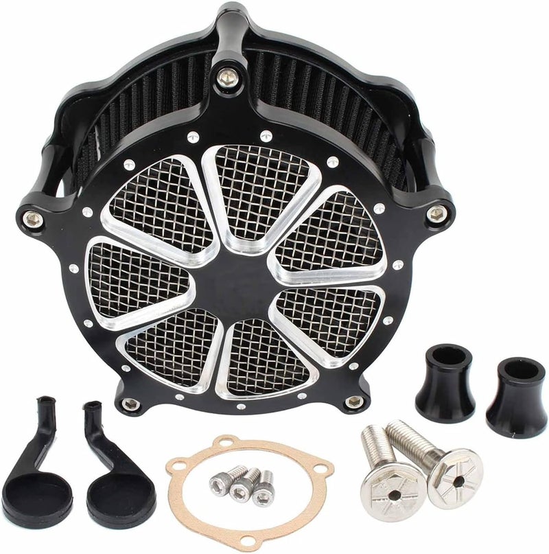 QASULER Contrast Cut Venturi Air Cleaner Filter - Image 1