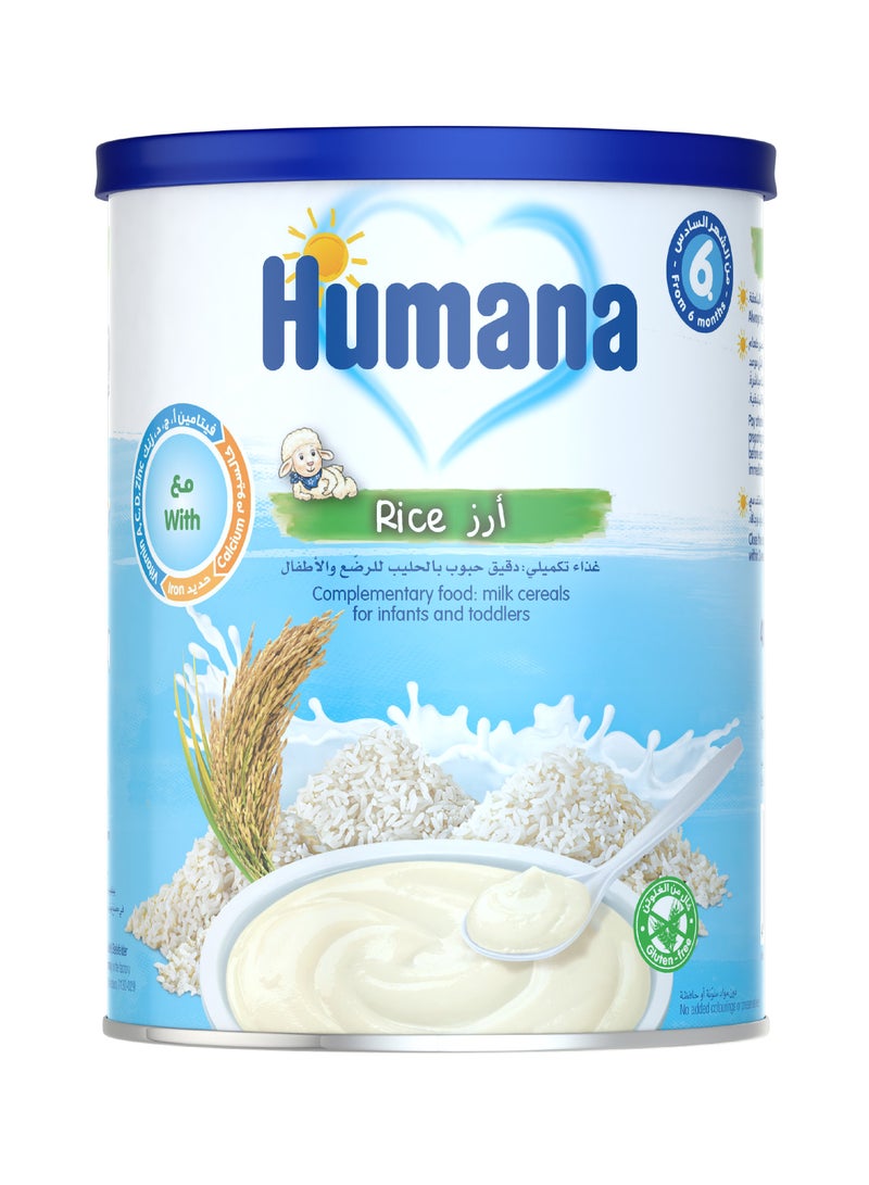 Humana Baby Milk Cereals Rice With Vitamins And Iron 400g - Image 1