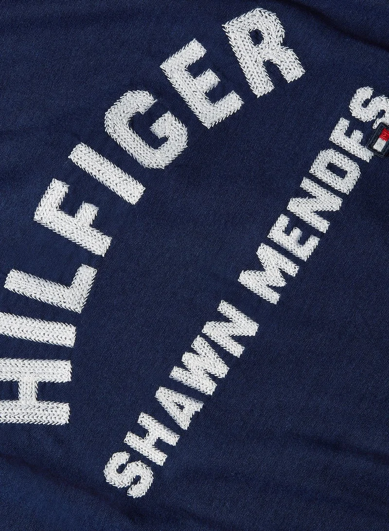 TOMMY HILFIGER Casual Printed Crew Neck T-Shirt