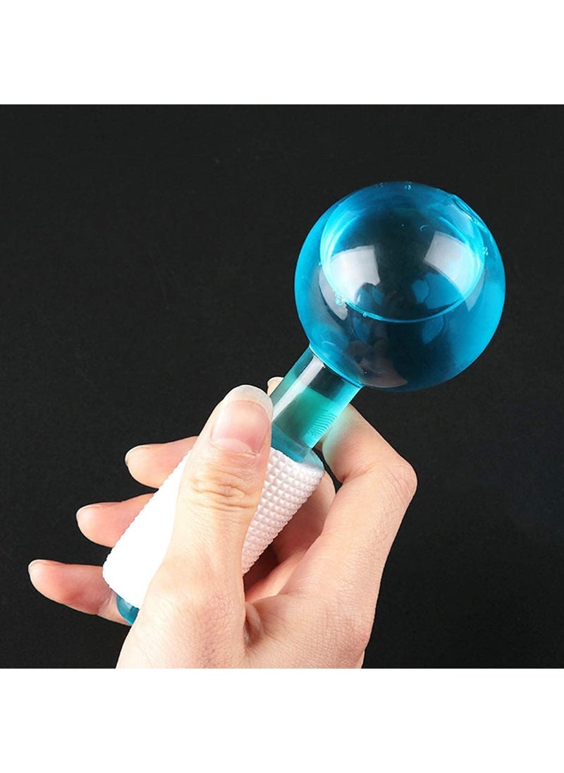OCTOPUSPRIME OCTOPUS PRIME Ice Globes Cooling Crystal Roller Balls with Handle Facial Massage Tools for Face and Neck Eye circle Skin Depuffing Eye circle Rollers Reduce PuffinessMulticolor2 Pic STANDARD  - Image 4