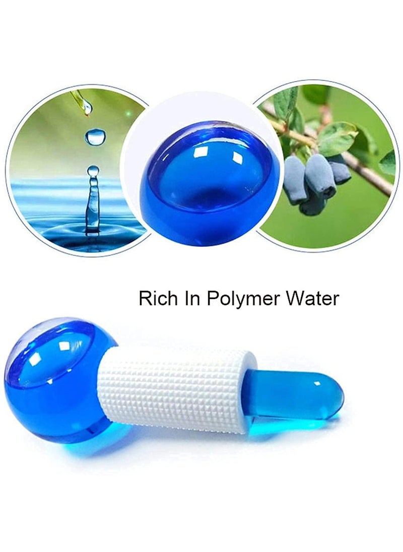 OCTOPUSPRIME OCTOPUS PRIME Ice Globes Cooling Crystal Roller Balls with Handle Facial Massage Tools for Face and Neck Eye circle Skin Depuffing Eye circle Rollers Reduce PuffinessMulticolor2 Pic STANDARD  - Image 5