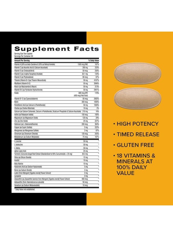 GNC Mega Men Sport Multivitamin Caplets, Athletic Performance Nutrition, Muscle Function, Clinically Proven to Feel Better, Antioxidants, B Vitamins, Energy Production, Timed Release, 180 ct - Image 5