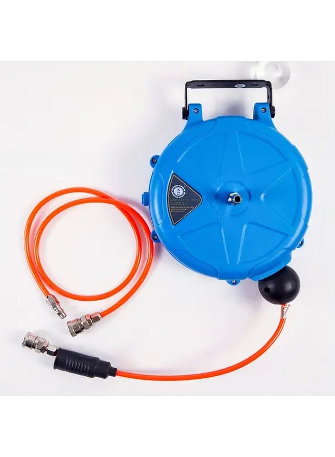 32 81FT 10M Automatic Retractable Air Compressor Hose Reel 180 Degree Rotatable Ceiling Wall Mountable Durable Plastic Air Drum - Image 4