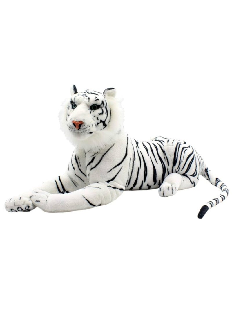 Plush White Snow Tiger Soft Plush Toy 80 Cm - Image 2
