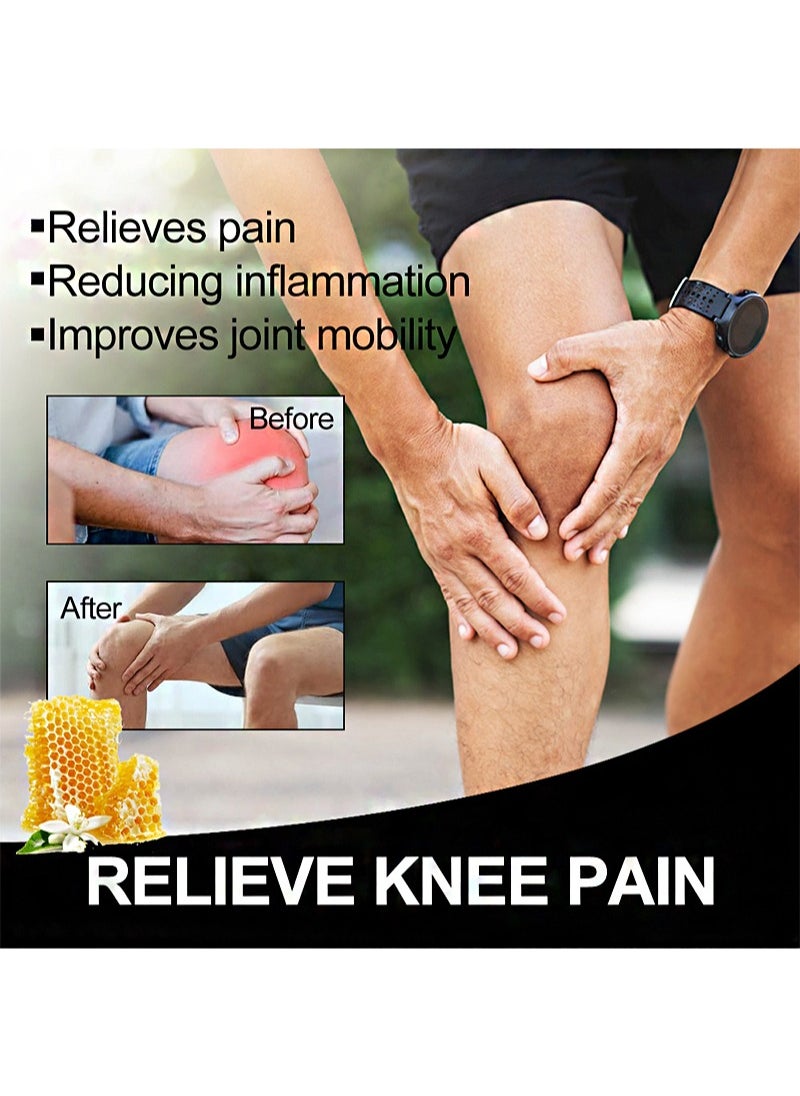 2 Pieces Of Bee Venom Joint Soothing Gel,For Muscle And Knee Pain Relief