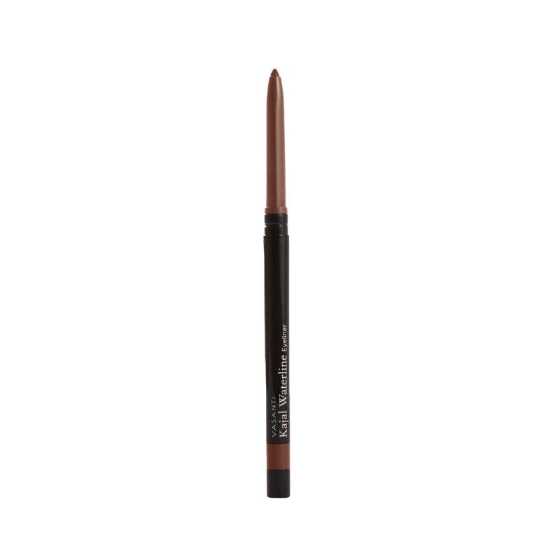 VASANTI Kajal Waterline Eyeliner Pencil (Hazel Brown) - Long lasting, Blendable, Safe for Sensitive Eyes, Waterline Eye Liner - Water resisitant & Smudge proof - Opthalmologist Approved and Tested - Image 1