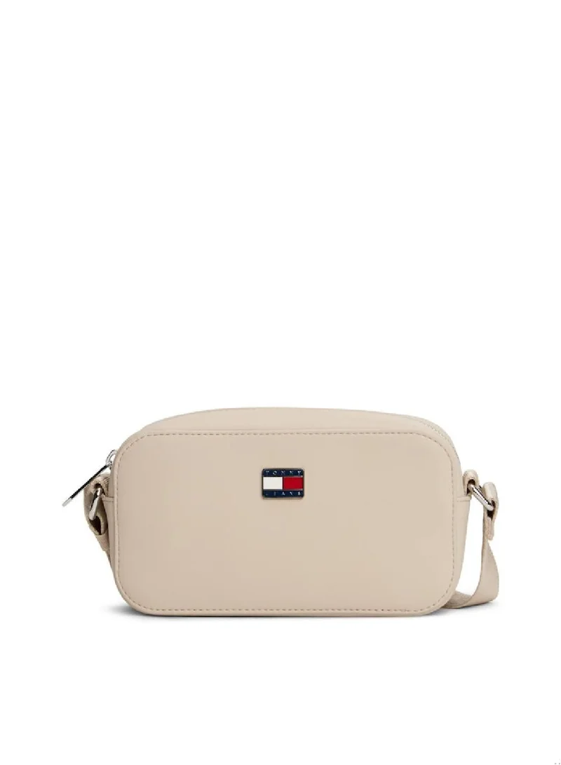 Essential Metal Logo Crossbody Camera Bag