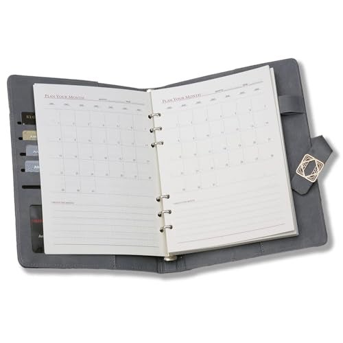 COI Undated 2026 Organizer Notebook & Productivity Diary Daily Planner, Weekly & Monthly Life Journal, with Pen - Image 4