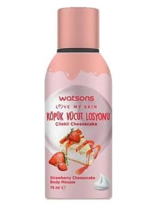 Watsons Foam - Love My Skin Strawberry Cheesecake Foam, 75 ml