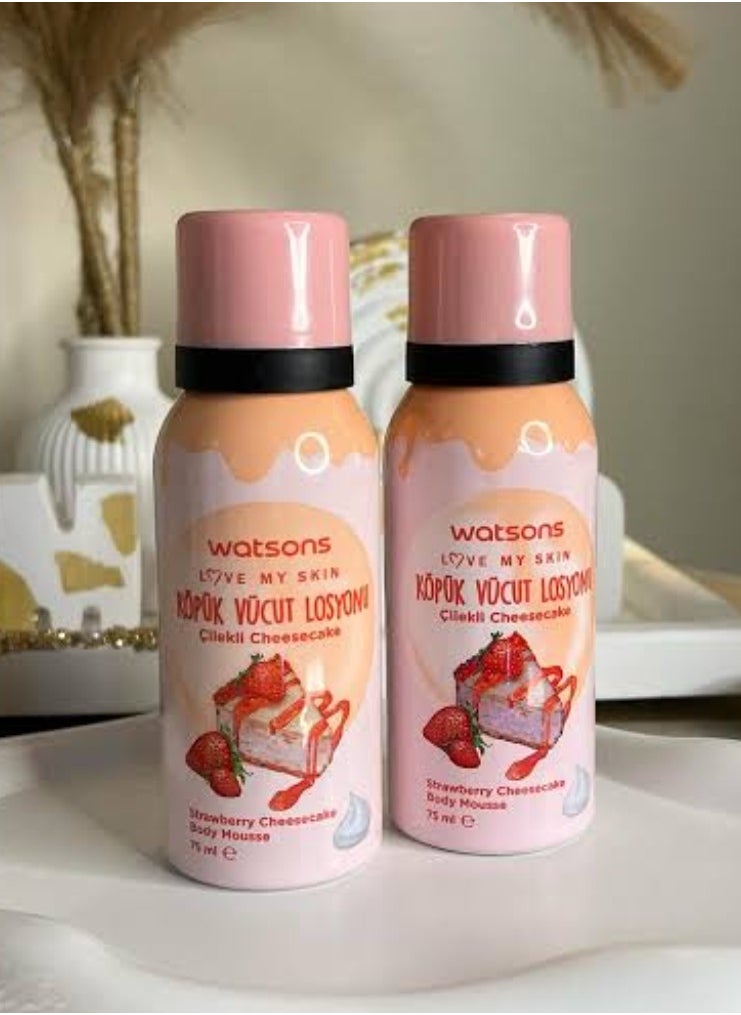 Watsons Watsons Foam - Love My Skin Strawberry Cheesecake Foam, 75 ml  - Image 2