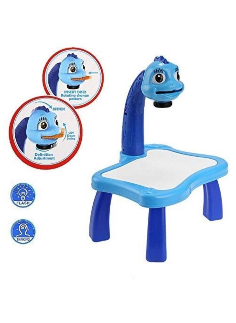 We Happy Kids Educational and Skills Developer Painting Projector Table Toy With Light and Music 17 PCS Set - Image 3