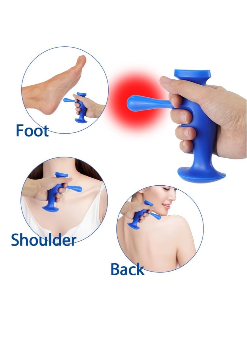 general Manual Trigger Point Massage Tool and Thumb Saver for Full Body Deep Tissue Massage, with 3-Legged Massage Knobs, Stress Relief - Image 5