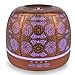 ARVIDSSON 500ml Essential Oil Diffuser Metal Diffusers for Essential Oils Aromatherapy Oil Diffuser for Large Room Color Changing Mood Light Mist Timer Setting Gift for Women - Image 1
