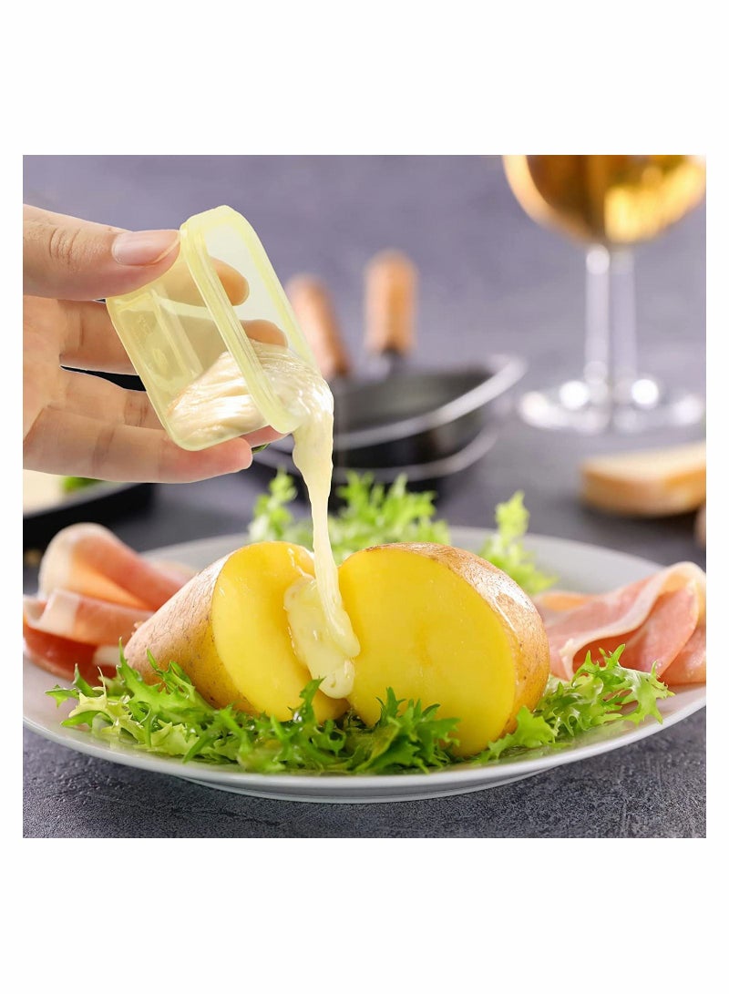 سيوسي 7 حاويات خلع الملابس مربع الغداء ، syosi 60 مل بهار حاوية صغيرة مع غطاء ، مانعة للتسرب ، سلطة خلع الملابس حاوية قابلة لإعادة الاستخدام ، ومناسبة للكبار والأطفال ، ميني علبة - Image 3