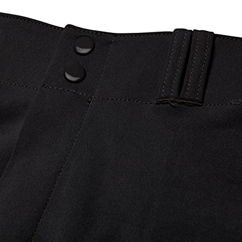 CHAMPRO boys Youth MVP Open Bottom Relaxed Fit Baseball Pant, Black, X-Small US - Image 3