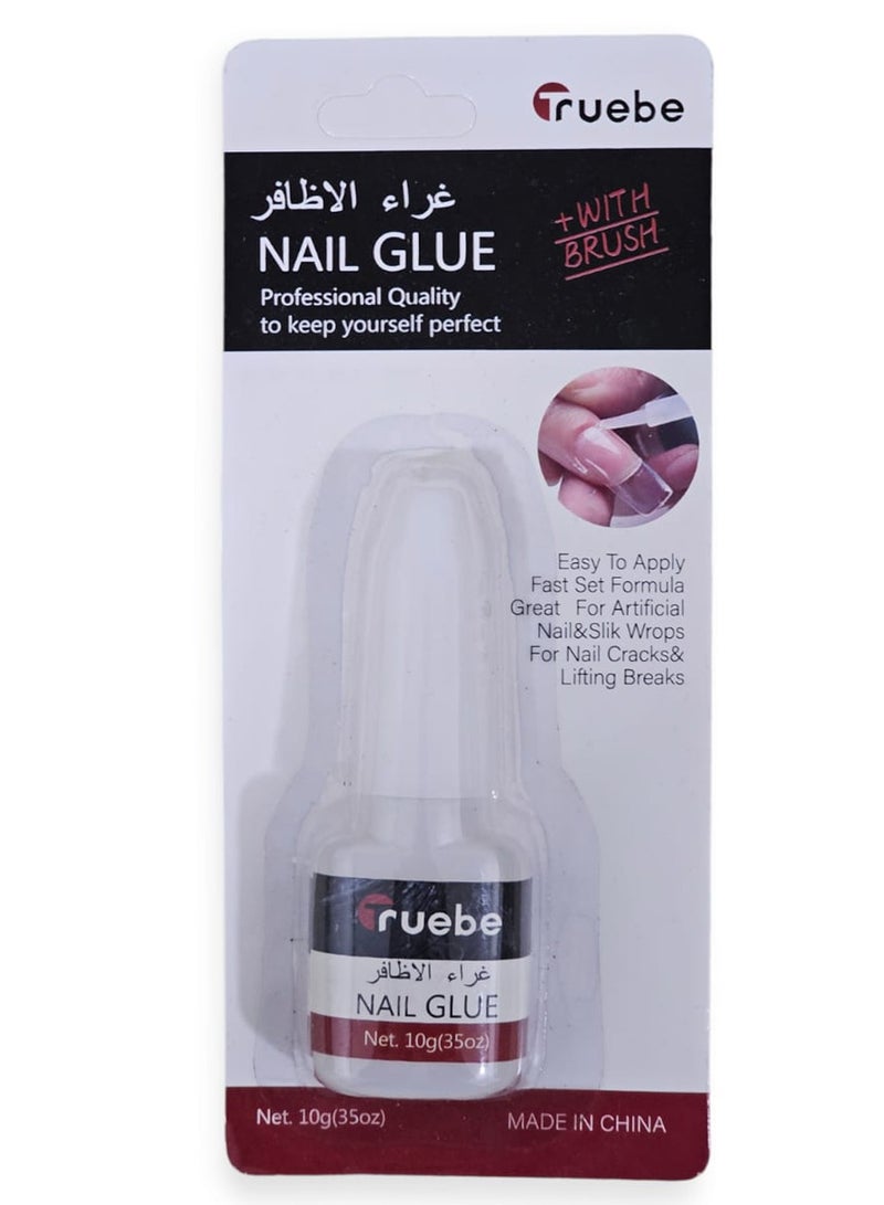 ترويبي غراء اظافر اصطناعية بفرشاه 10 جرام - Image 1