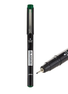 Al Khatat 1-Piece Calligraphy Pen 1mm Tip Green Ink  - Image 1