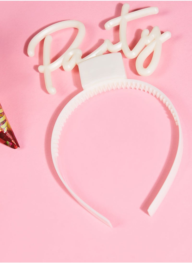 Ginger Ray Headband - Light Up Party Headband  - Image 1