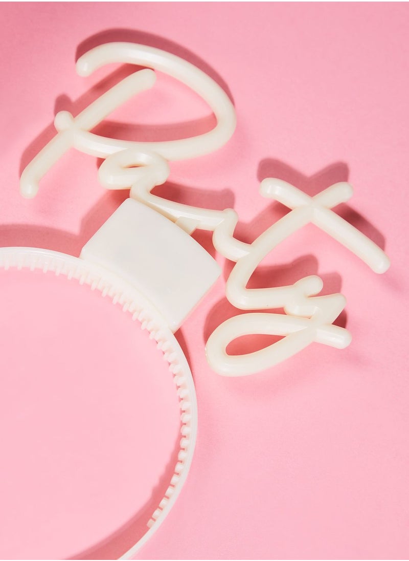 Ginger Ray Headband - Light Up Party Headband  - Image 2