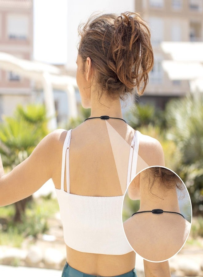 Ymapinc 100Pcs Breakaway Lanyard Clasp Plastic Break Away Clasps for Necklace Bracelets Lanyards DIY Crafts Black Safety Barrel Connectors for Jewelry Making (24mm) - Image 4