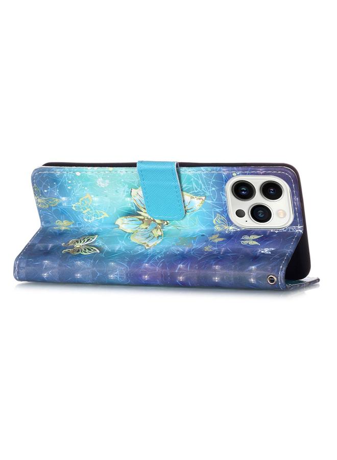 اس-توب جراب لهاتف iPhone 15 Pro Max مصنوع من الجلد بتصميم أفقي ثلاثي الأبعاد - Image 4