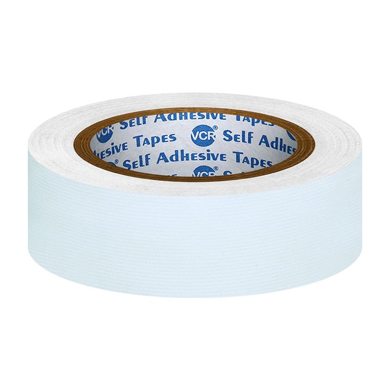 VCR White Duct Tape - 18 Meters in Length 24mm / 1" Width - 1 Roll Per Pack - Strong Book Binding Tape - Waterproof Heavy Duty Duct Tape - Image 5