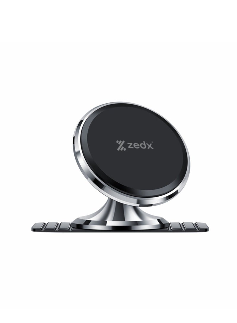 ZEDX ZD360 High Quality Magnetic Car Phone Holder Fast Adsorption Holder Car Stand Mount - Image 1