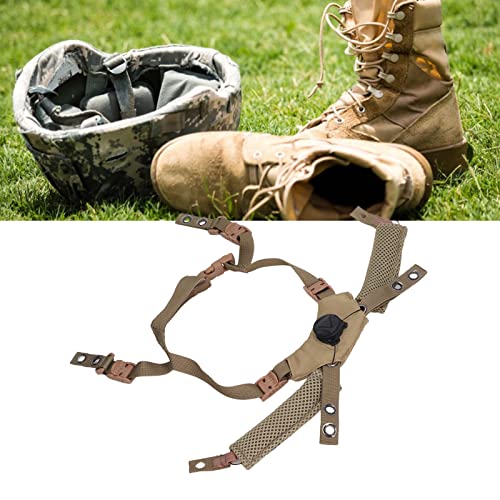 Bewinner Helmet Dial Suspension System Chin Strap, Tactical Airsoft Helmet Chin Strap, Advanced Fast Helmet Replacement Accessory for Outdoor - Image 4
