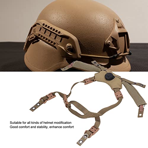 Bewinner Helmet Dial Suspension System Chin Strap, Tactical Airsoft Helmet Chin Strap, Advanced Fast Helmet Replacement Accessory for Outdoor - Image 5