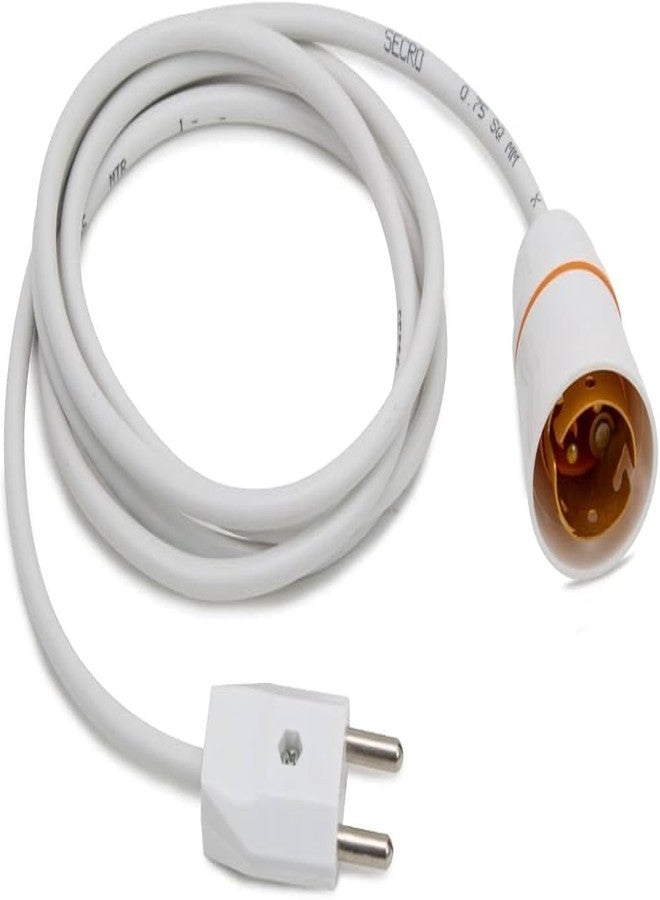 SEER Bulb Holder with Plug socket, Bulb Holder with Flexible Wire & 2-Pin Plug for Multipurpose for Festive Decorations - Image 1