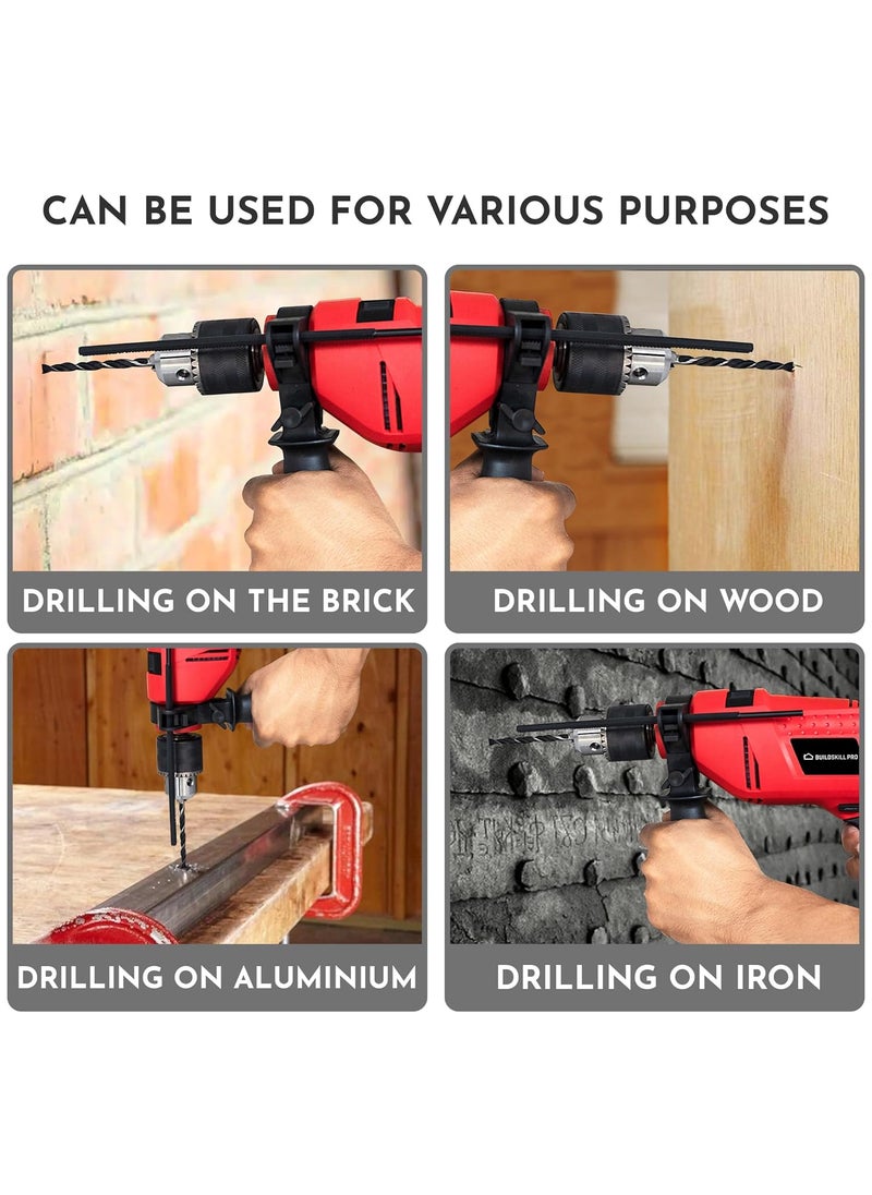 BUILDSKILL Buildskill BGSB13RE Pro 13mm impact Drill Kit with Accessories Power Hand Tool Kit Pack of 70  - Image 3