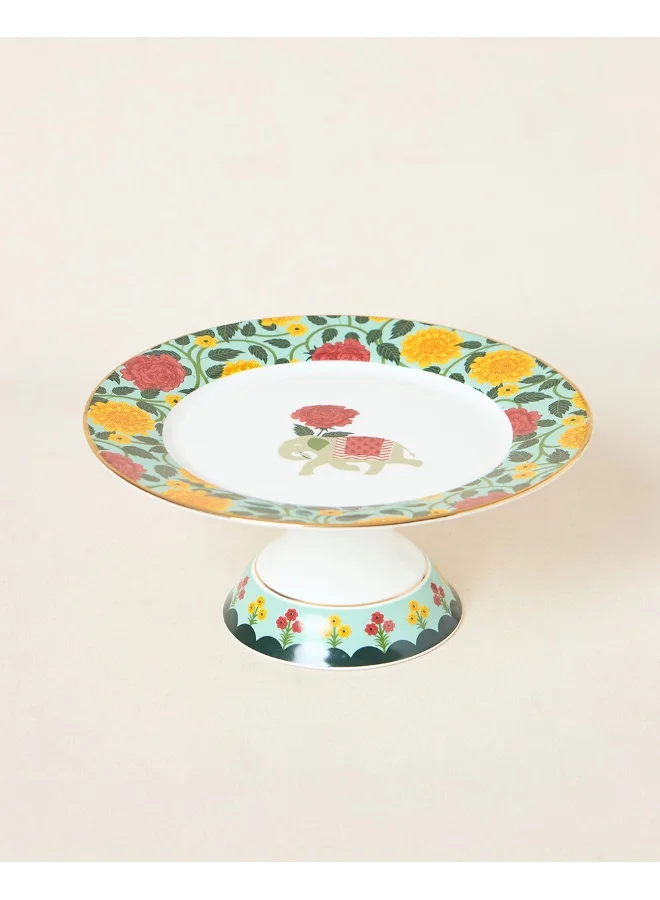Chumbak Royal Tusker Cake Stand , 10"dia | Palace Memoirs