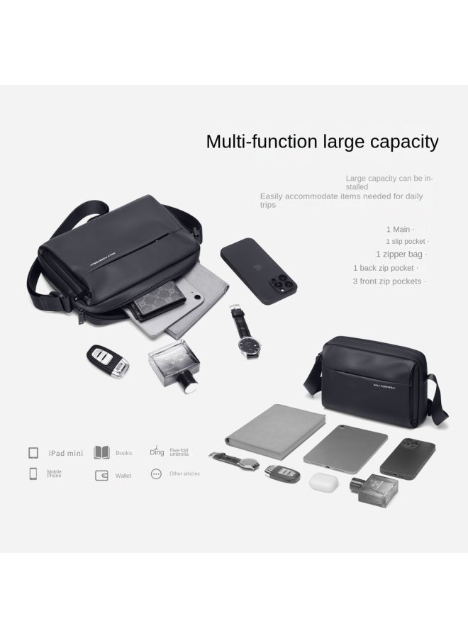 جولف حقيبة كتف جديدة للرجال، حقيبة كروس بودي متعددة الاستخدامات، حقيبة هاتف، حقيبة صغيرة للسفر والتنقل، حقيبة هاتف للرجال - Image 5