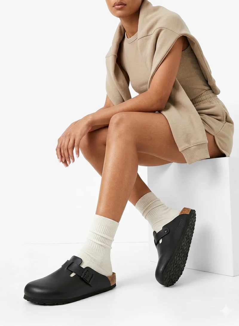 BIRKENSTOCK black Boston Regular Fit Clogs for Women | Best Price UAE
