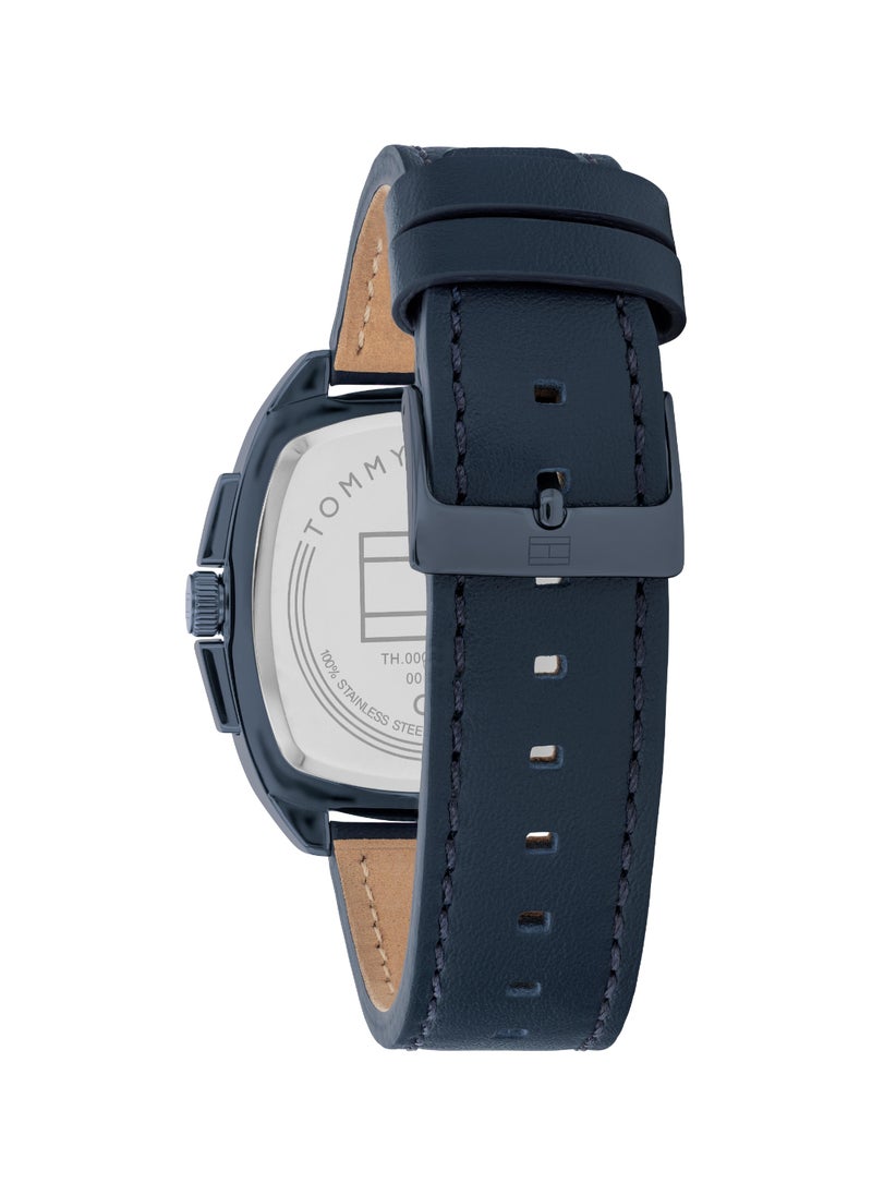 TOMMY HILFIGER Tonneau Analog Men's Blue Case Watch - 1710558  - Image 3
