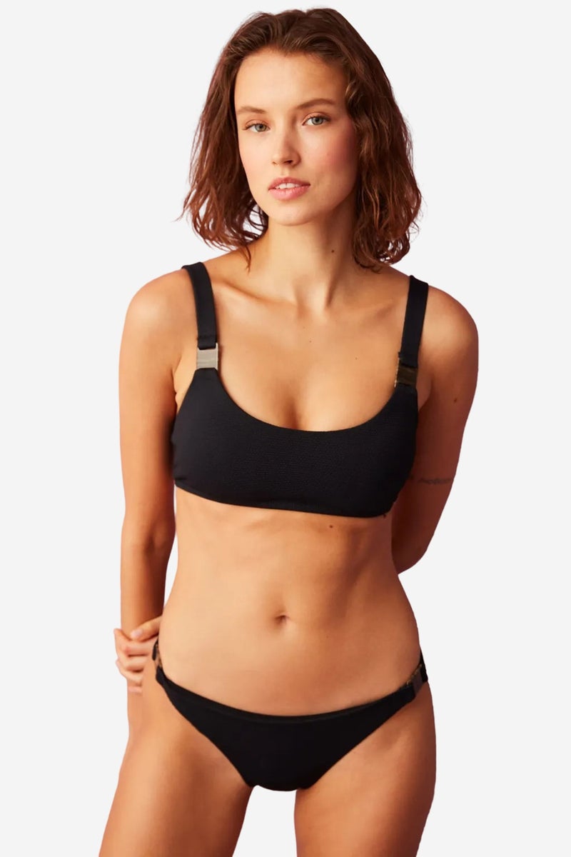 PENTI Maya Strappy Accessory Detail Bikini Top - Image 2