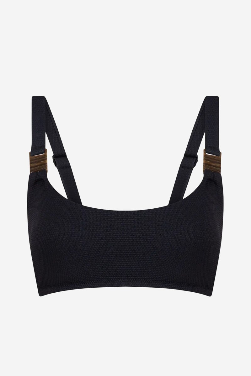 PENTI Maya Strappy Accessory Detail Bikini Top - Image 1