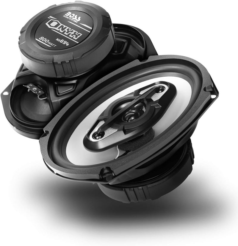 BOSS AUDIO SYSTEMS مكبرات الصوت BOSS Audio Systems NX694 للسيارات - 800 وات لكل زوج، 400 وات لكل واحدة، 6 × 9 بوصة، نطاق كامل، 4 طرق - Image 1