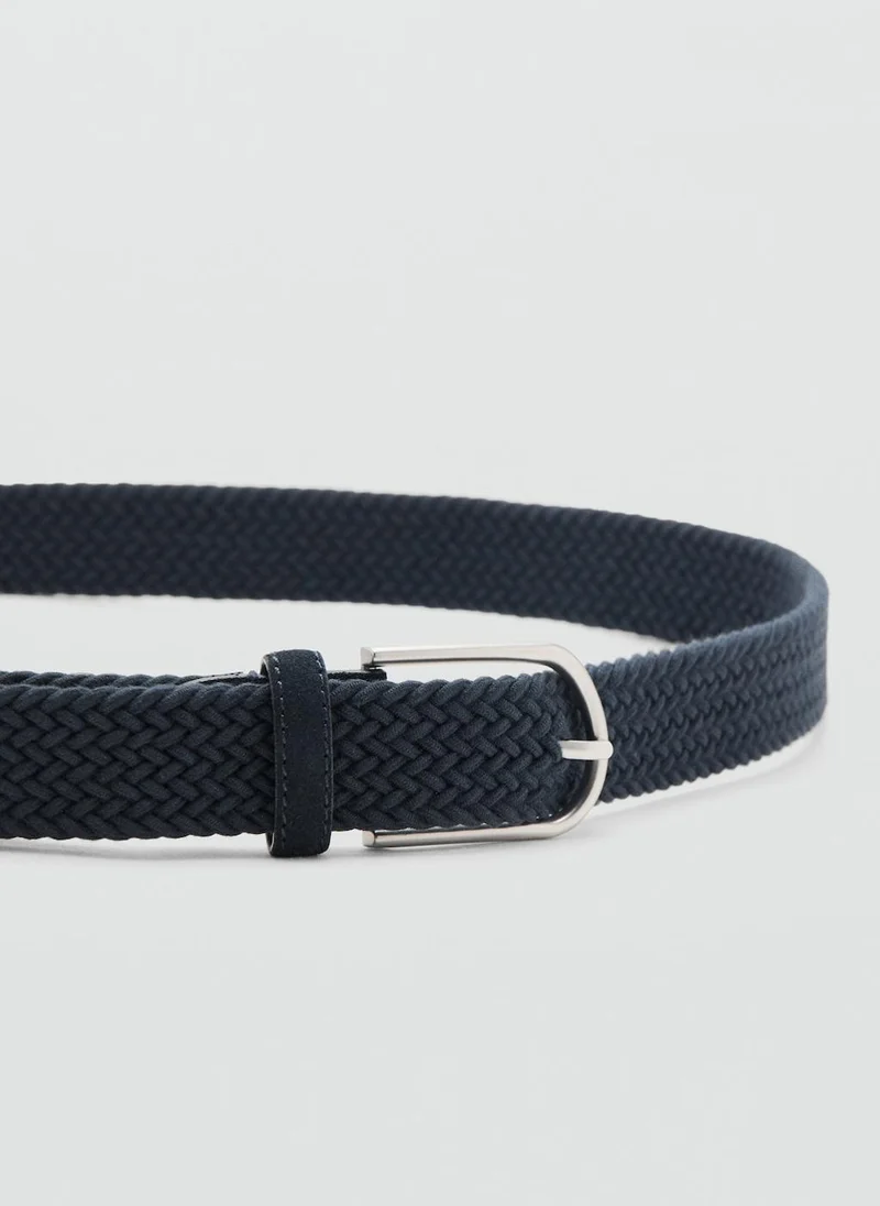 Mango Man Braided Elastic Belt