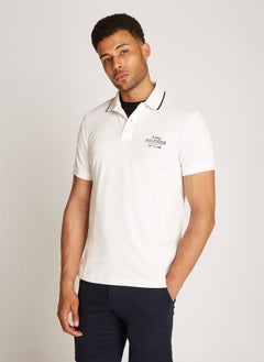 TOMMY HILFIGER Graphic Short Sleeve Polo Shirt  - Image 1