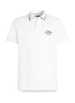 TOMMY HILFIGER Graphic Short Sleeve Polo Shirt  - Image 5