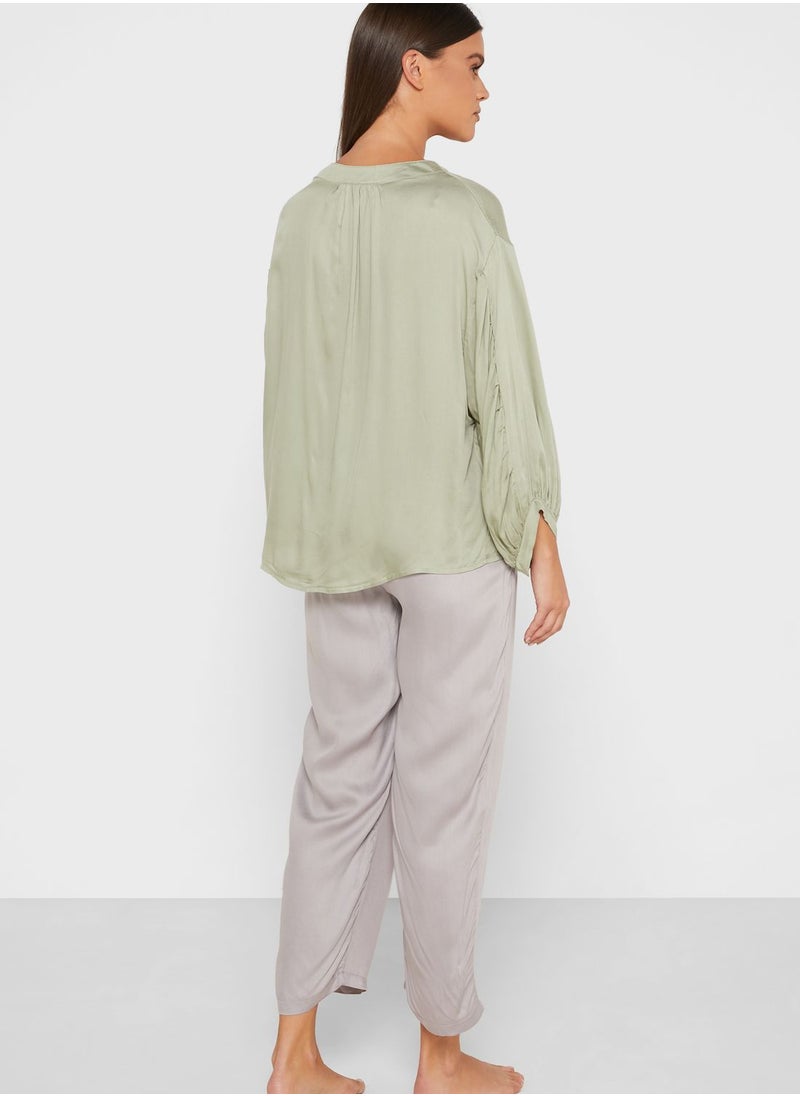 ELLA - Long Sleeved Pyjama Set - Image 1