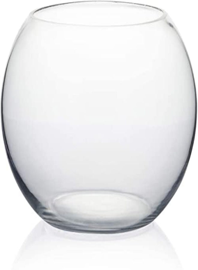 Akdc Clear Bubble Bowl Glass Vase, 8-Inch Transparent Bubbles Planter Terrarium Fish Bowls For Wedding Event Home Décor. [1 Piece] (20 Cm) - Image 3