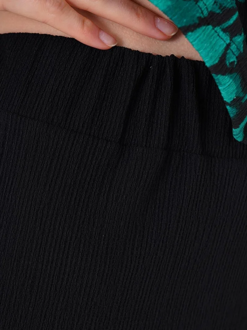 BIG DART BDART Textured Relaxed Fit Knit Pants