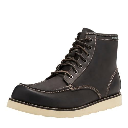 EASTLAND حذاء شرق لاند للرجال مزود بأربطة، أسود، 12 D US - Image 1