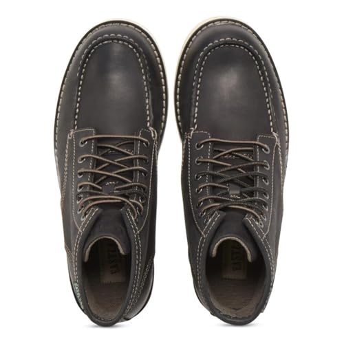 EASTLAND حذاء شرق لاند للرجال مزود بأربطة، أسود، 12 D US - Image 5