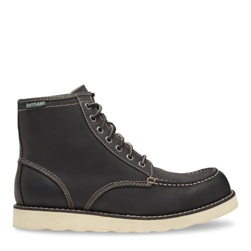 EASTLAND حذاء شرق لاند للرجال مزود بأربطة، أسود، 12 D US - Image 2