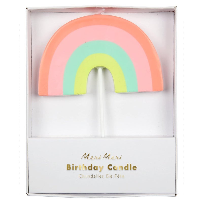 Meri Meri Meri Meri Rainbow Candle Birthday Party Decorations Simple Colorful Design - Image 1
